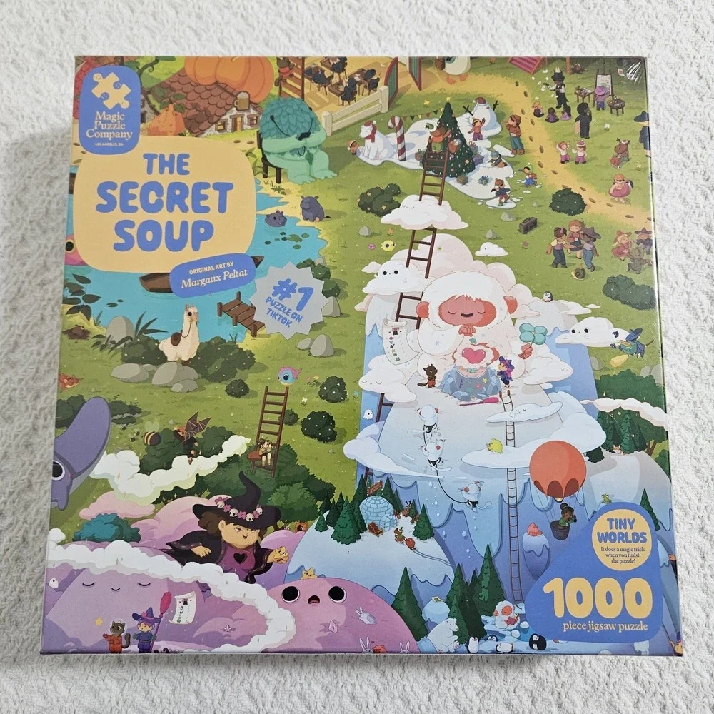 The‎ Secret Soup • 1000 Piece Jigsaw Puzzle The Magic Puzzle Company Sealed New
